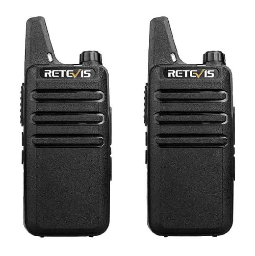 RETEVIS ασύρματος πομποδέκτης RT622, PMR, 16 κανάλια, μαύρος, 2τμχ RT622
