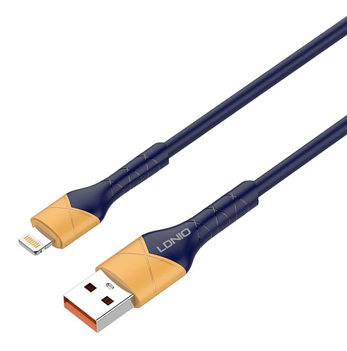 LDNIO καλώδιο Lightning σε USB LS801, 30W, 1m, μπλε 5210131073544