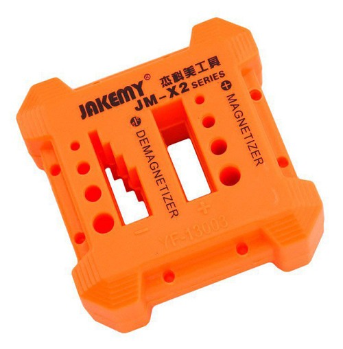 JAKEMY μαγνητιστής/απομαγνητιστής JM-X2 για κατσαβίδια, 1.3-7mm JM-X2