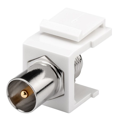 GOOBAY Keystone module SAT/Antenna 79955, λευκό 79955
