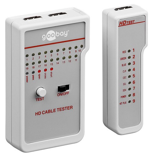 GOOBAY tester καλωδίων HDΜΙ 31961, με θήκη 31961