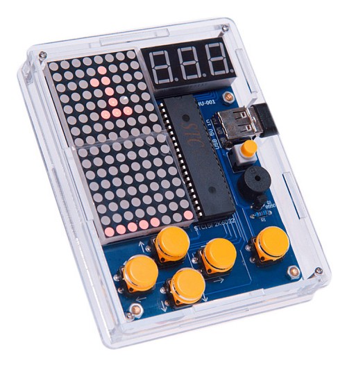 KEYESTUDIO 51 Microcontroller Game Boy 60720213 για Arduino, 4 παιχνίδια 60720213