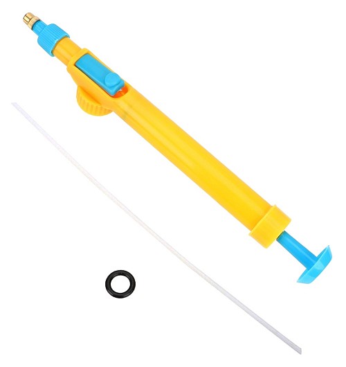 Ψεκαστήρας προπιέσεως μπουκαλιού AG258B, 28.5cm, κίτρινος AG258B