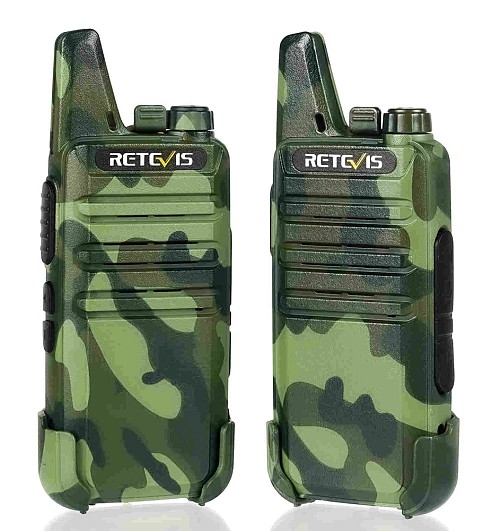RETEVIS ασύρματος πομποδέκτης RT622, PMR, 16 κανάλια, καμουφλάζ, 2τμχ RT622-CAM