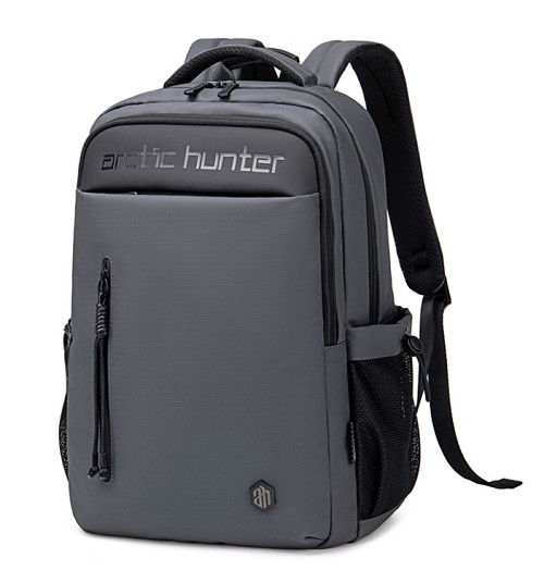 ARCTIC HUNTER τσάντα πλάτης B00534 με θήκη laptop 15.6", 21L, γκρι B00534-GY