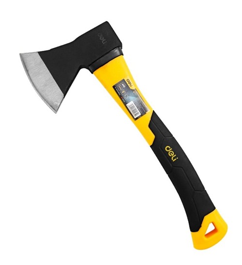 DELI τσεκούρι DL5709 με αντιολισθητική λαβή Fiberglass, 800gr DL5709