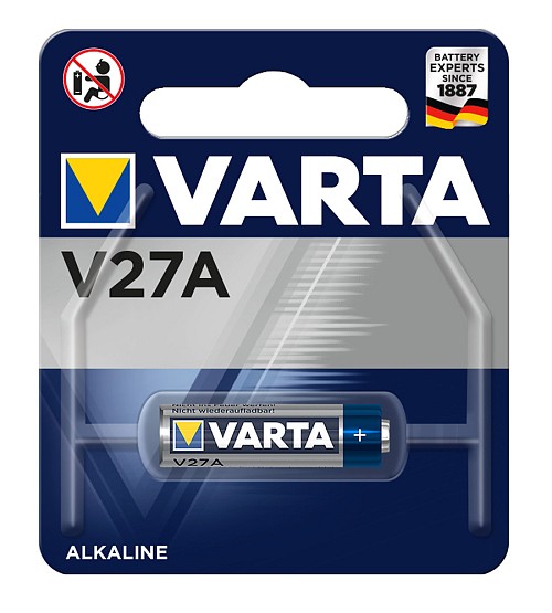 VARTA αλκαλική μπαταρία LR27A, 12V, 1τμχ V27A-LR27