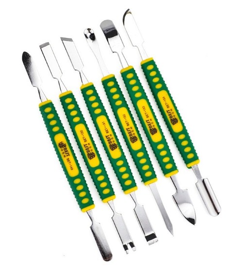 BEST Pry tools 6 τεμαχίων με Διπλή κεφαλή, μεταλλικό BST-6PCS