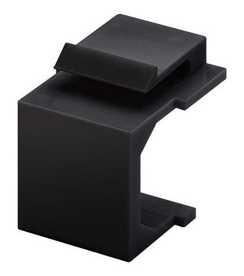 GOOBAY κάλυμμα προστασίας για θύρα Keystone 79990, μαύρο, 4τμχ 79990