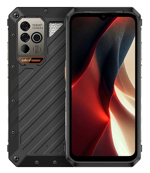 ULEFONE smartphone Power Armor 18 Ultra, 5G, 6.58", 12/512GB, μαύρο ARMOR18U-BK