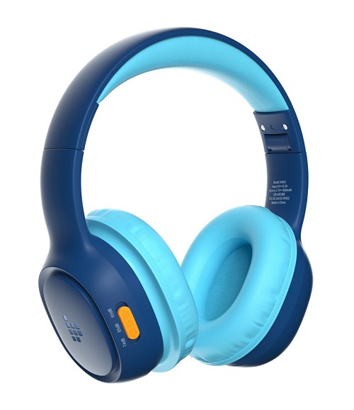 TRONSMART headphones για παιδιά KH02, ασύρματα & ενσύρματα, μπλε 1078349