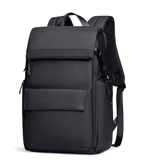 ARCTIC HUNTER τσάντα πλάτης B00562 με θήκη laptop 15.6", 20L, USB, μαύρη B00562-BK