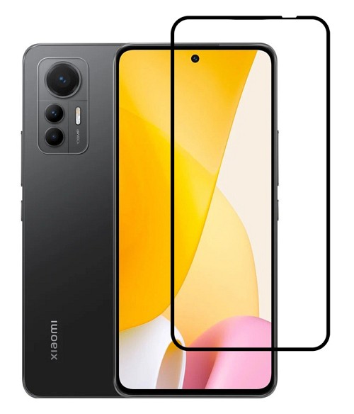 POWERTECH tempered glass 5D TGC-0586, full glue, Xiaomi 12 Lite, μαύρο TGC-0586