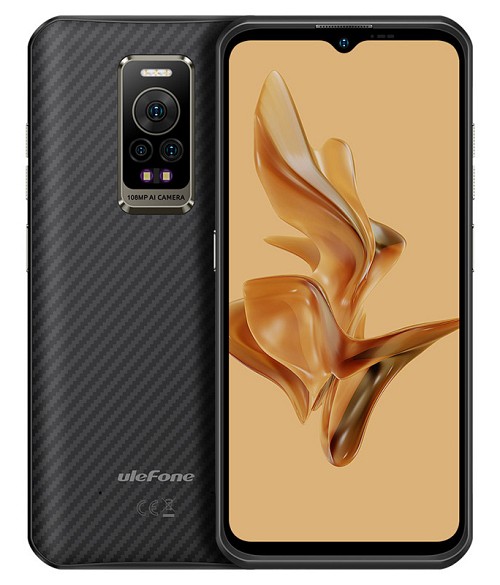 ULEFONE smartphone Armor 17 Pro, 6.58" 8/256GB, 5380mAh, IP68/69K, μαύρο ARMOR17PRO-BK