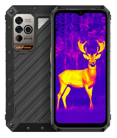 ULEFONE smartphone Power Armor 18T Ultra, 5G, 6.58" 12/512GB, μαύρο ARMOR18TU-BK
