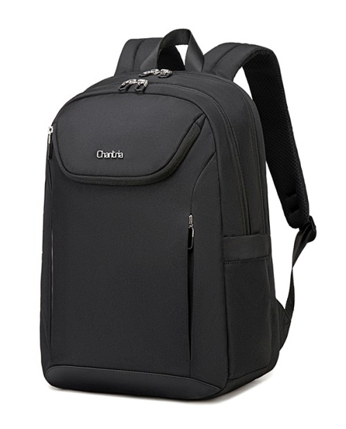 CHANTRIA γυναικεία τσάντα πλάτης CB00638 με θήκη laptop 15.6", 20.2L, μαύρη CB00638-BK