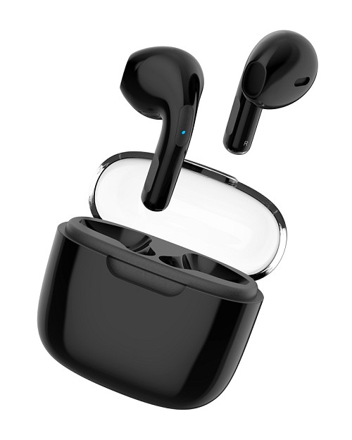 CELEBRAT earphones με θήκη φόρτισης W52, True Wireless, Φ13mm, μαύρα W52-BK