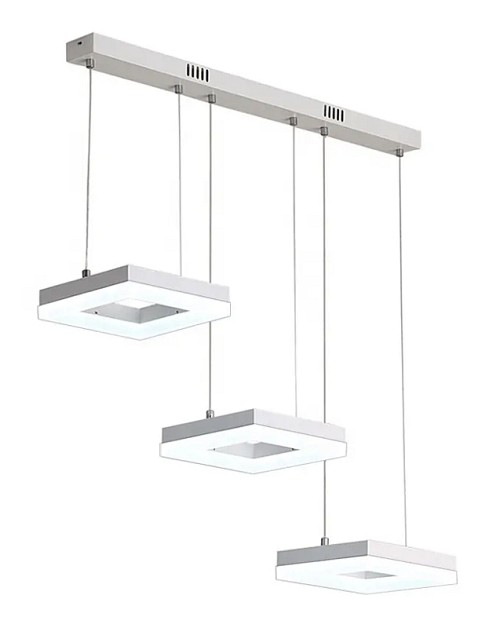 POWERTECH LED φωτιστικό οροφής HLL-0102, 35W, 4000K, 70x120cm, λευκό HLL-0102