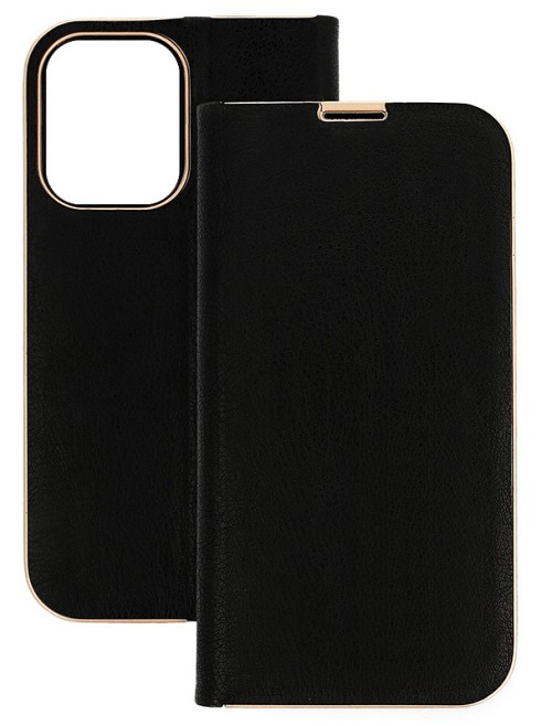 POWERTECH θήκη Book MOB-1802 για iPhone 14 Pro Max, μαύρη MOB-1802