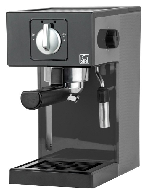 BRIEL μηχανή espresso A1, 1000W, 20 bar, μαύρη BRL-A1-BK