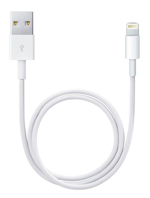 FOXCONN Καλώδιο MD818ZM/A USB σε Lightning, 3m, λευκό MD818ZMA-3