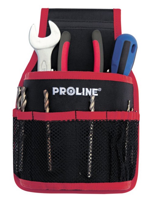 PROLINE εργαλειοθήκη ζώνης 52062 για εργαλεία χειρός, 11 θέσεων, μαύρη PR-52062