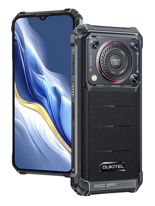 OUKITEL smartphone WP36, 6.52", 8/128GB, IP68/IP69K, 10600mAh, μαύρο WP36-BK