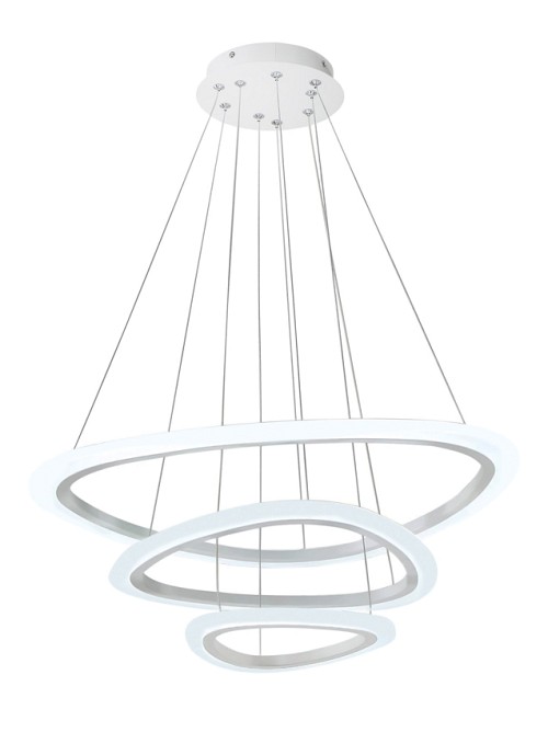 POWERTECH LED φωτιστικό οροφής HLL-0087, 44W, 4000K, λευκό HLL-0087