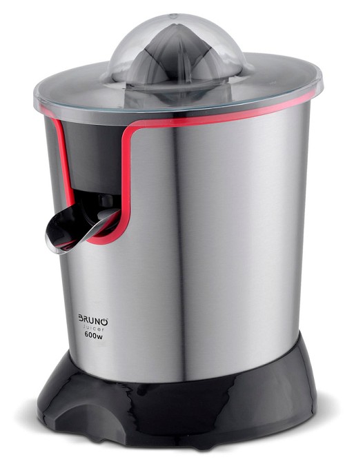 BRUNO ηλεκτρικός στίφτης BRN-0096, συνεχούς ροής, 600W, inox-μαύρο BRN-0096