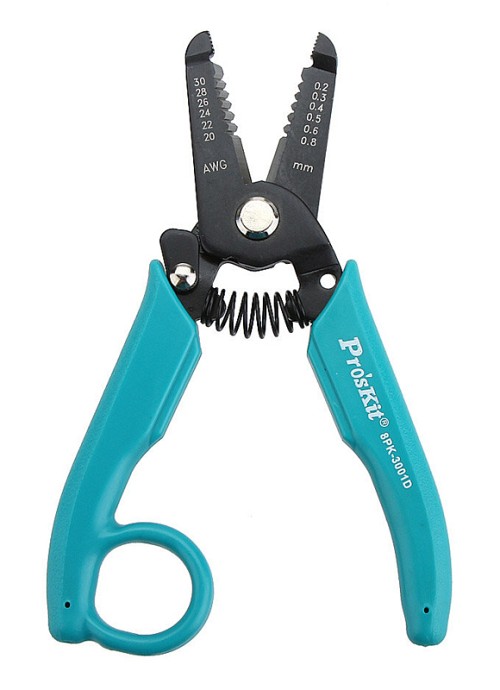 PROSKIT απογυμνωτής καλωδίων 8PK-3001D, 0.2-0.8mm/30-20AWG, 156mm 8PK-3001D