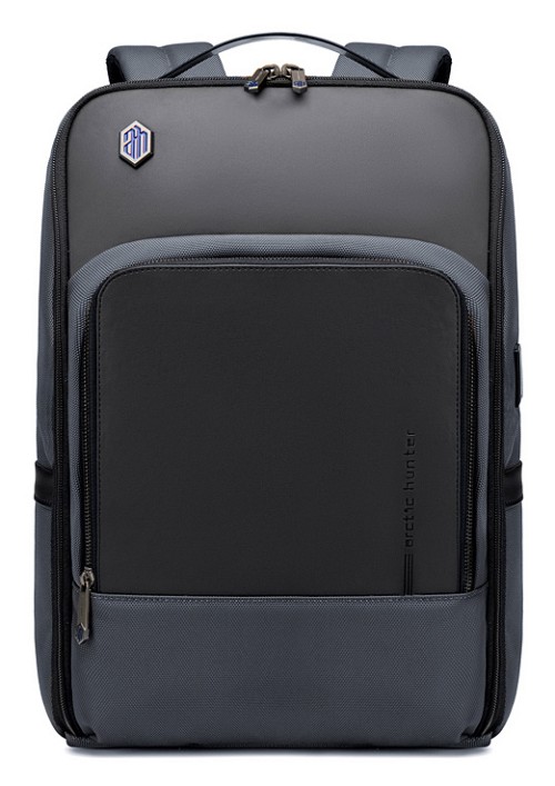 ARCTIC HUNTER τσάντα πλάτης B00403 με θήκη laptop 15.6", USB, 19L, γκρι B00403-GY