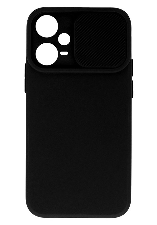 POWERTECH Θήκη Camshield Soft MOB-1903 για Xiaomi Note 12 Pro+, μαύρη MOB-1903