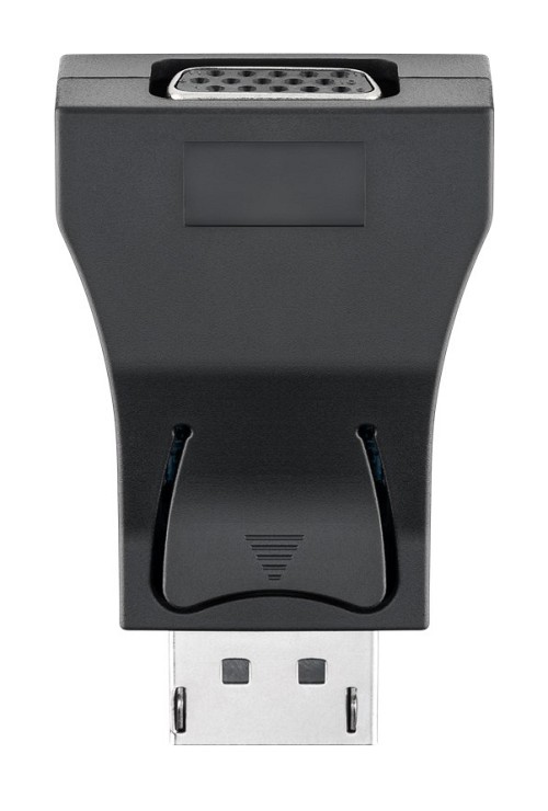 GOOBAY αντάπτορας DisplayPort σε VGA 63489, gold-plated, μαύρος 63489