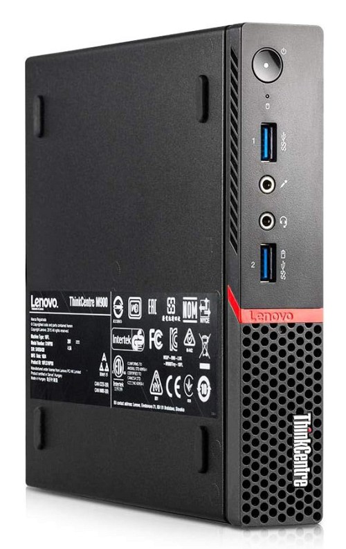 LENOVO PC ThinkCentre M900 Tiny, Refurbished Grade A Repainted, i5-6400T, 4GB, 500GB, FreeDOS PCM-2233-SQR