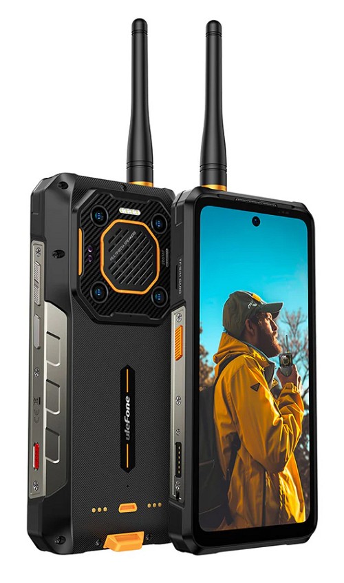 ULEFONE smartphone Armor 26 Ultra WT, 6.78" 12/512GB, 5G 15600mAh, μαύρο ARMOR26ULTRAWT-BK