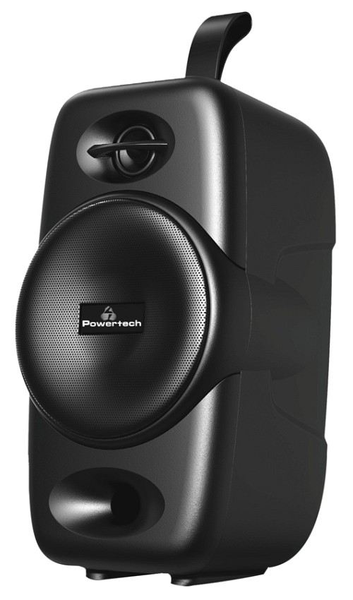POWERTECH φορητό ηχείο PT-987, 10W RMS, TWS, 2000mAh, μαύρο PT-987
