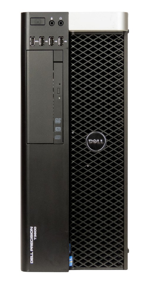 DELL PC Precision T3600 Tower, Refurbished Grade A Repainted, E5-1603, 8GB, 240GB SSD, Nvidia Quadro 410, DVD, FreeDOS PCM-2084-SQR