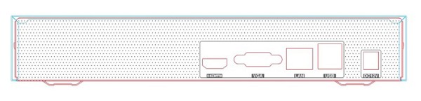TVT NVR καταγραφικό TD-3104B1, H.265, 4 κανάλια TD-3104B1