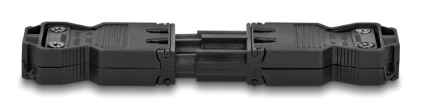 DELOCK σύνδεσμος εγκατάστασης 3-pole 64147, GST 18/3 set, μαύρος 64147
