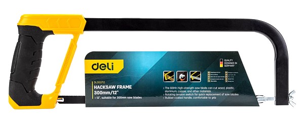 DELI πριόνι σιδήρου DL353712 με εργονομική λαβή, 300mm DL353712