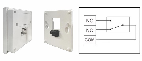 POWERTECH ψηφιακός θερμοστάτης χώρου PT-1047, αερίου, λευκός PT-1047