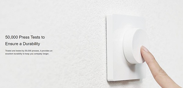 YEELIGHT smart dimmer YLKG07YL, bluetooth, λευκό YLKG07YL