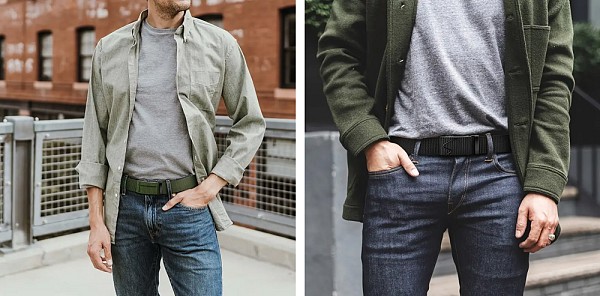 Ζώνη στρατιωτικού τύπου TMV-0057, ρυθμιζόμενη, 3.8 x 120cm, καφέ TMV-0057