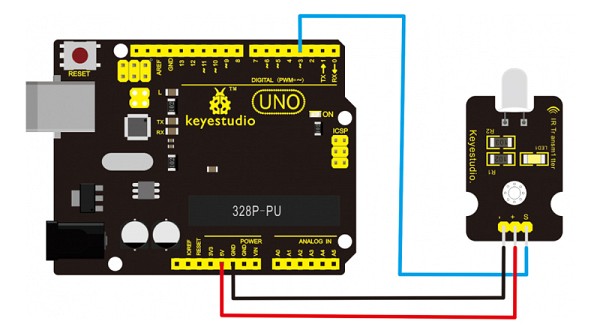 KEYESTUDIO digital IR transmitter module KS0027, για Arduino KS0027