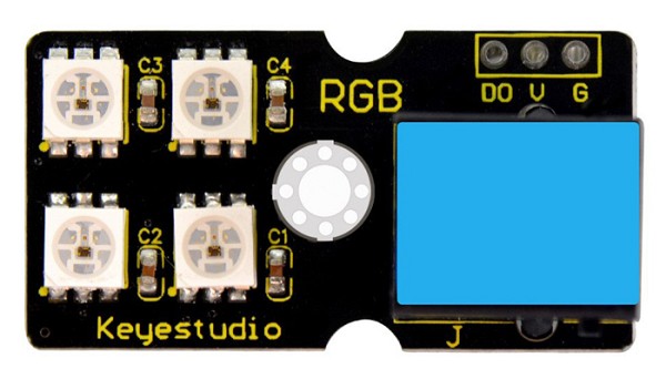 KEYESTUDIO EASY plug 2812 2x2 RGB module KS0370 KS0370