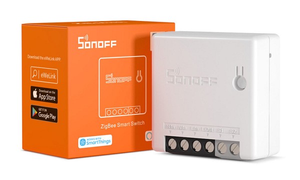 SONOFF smart διακόπτης ZBMINI, ZigBee 3.0, λευκός ZBMINI