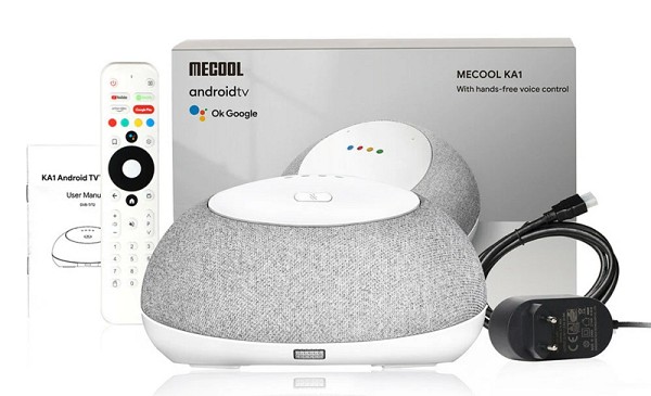 MECOOL TV Box & smart ηχείο KA1 με αποκωδικοποιητή, 4K, Android 11 MCL-KA1