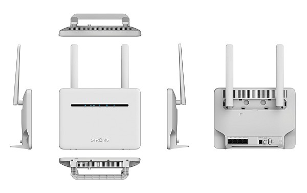 STRONG router 4G+ROUTER1200, 4G LTE 300Mbps, WiFi 1200Mbps, LAN 1000Mbps 4G+ROUTER1200