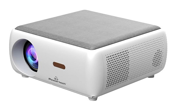POWERTECH smart βιντεοπροβολέας PT-1242, 1080p, WiFi, Android, λευκός PT-1242