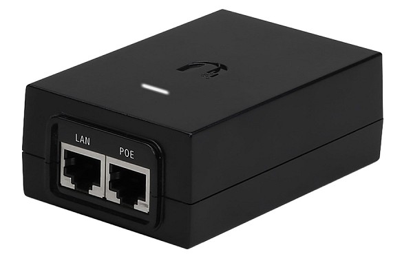 UBIQUITI Gigabit PoE adapter POE-48-24W-G με power cable, 48VDC, 24W POE-48-24W-G